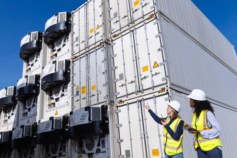 Containers With refrigeration